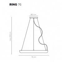 Подвесной светильник Ring  20-8910/76 от United Alabaster