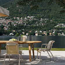 Стол Folding dining table Lipari 2900 x 110 от Kettal