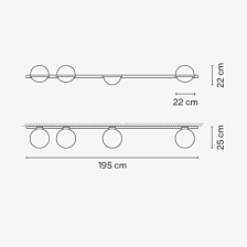 Бра Palma 3706/16 от Vibia