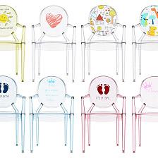 Стул детский Lou Lou Ghost Kids 77 от Kartell