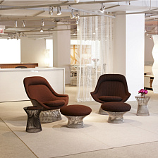 Кресло Platner Easy Chair and Ottoman от Knoll