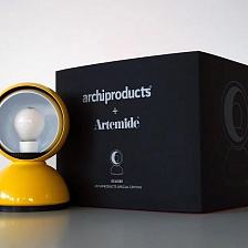 Настольная лампа Eclisse Yellow от Artemide