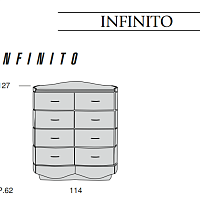 Комод Infinito от Mascheroni