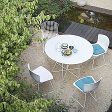 Уличный стул Bertoia Plastic Side Chair - Outdoor от Knoll