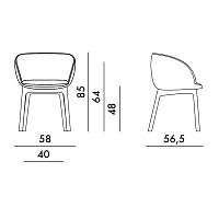 Стул Charla Orsetto от Kartell