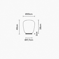 Настольная лампа Lumi F07 от Fabbian