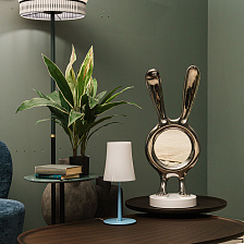 Настольная лампа Birdie Easy Blue от Foscarini