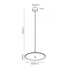 Подвесной светильник My Disc F1903009 от Flos