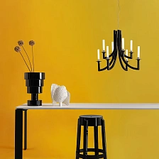 Люстра Khan Black от Kartell