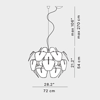 Люстра Hope D66/18 от Luceplan