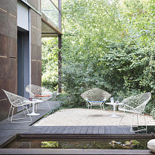 Уличное кресло Bertoia Diamond Chair - Outdoor от Knoll