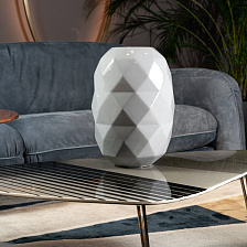 Ваза Cut M Vase Glossy Stone Grey от Bosa