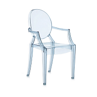 Стул Loulou Ghost Azzurro от Kartell