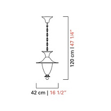 Люстра Fanali Veneziani 5383 от Barovier & Toso