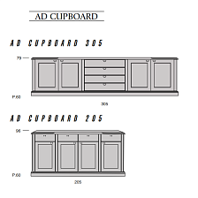 Комод AD Cupboard от Mascheroni