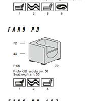 Кресло Faro от Mascheroni