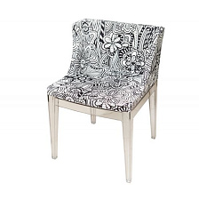 Стул MADEMOISELLE bianco/nero от Kartell