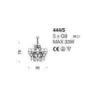 Люстра Royal от Italian Design Lighting (IDL)