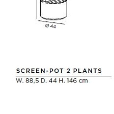 Ваза Screen-Pot от De Castelli