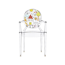 Стул детский Lou Lou Ghost Kids 22 от Kartell