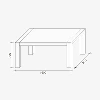 Раздвижной стол Dueci от Lema