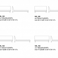 Кровать Bed от Cappellini